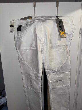 Away Raw X Men's Skinny Jeans White